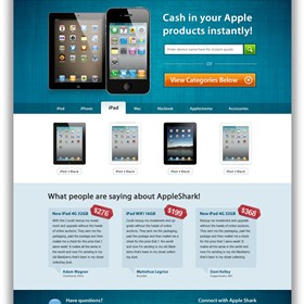 UX/UI Design: AppleShark
